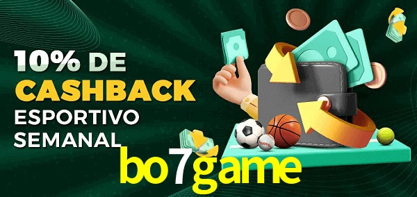 10% de bônus de cashback na bo7game